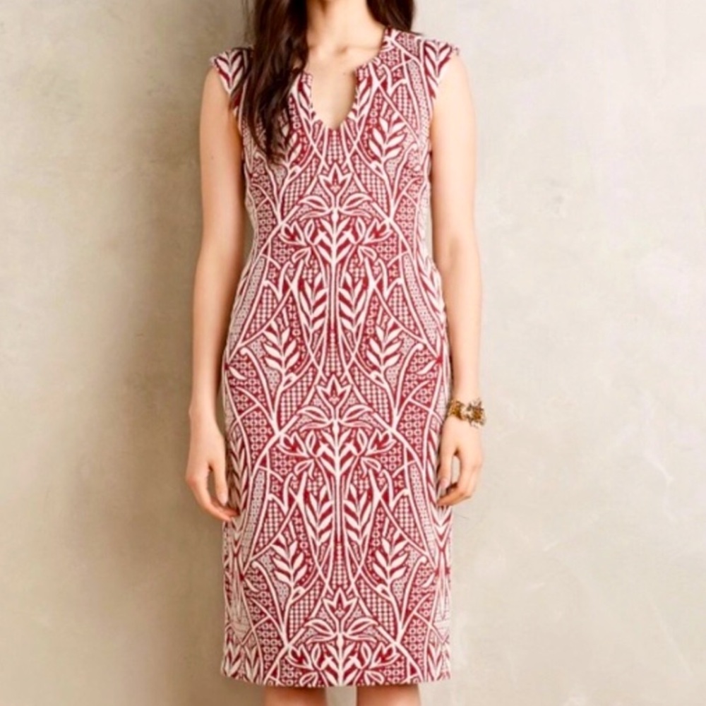 HD in Paris | Anthropologie Tapestry Cocktail Dress